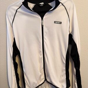 Canari Women's Black and White Cycling Jacket